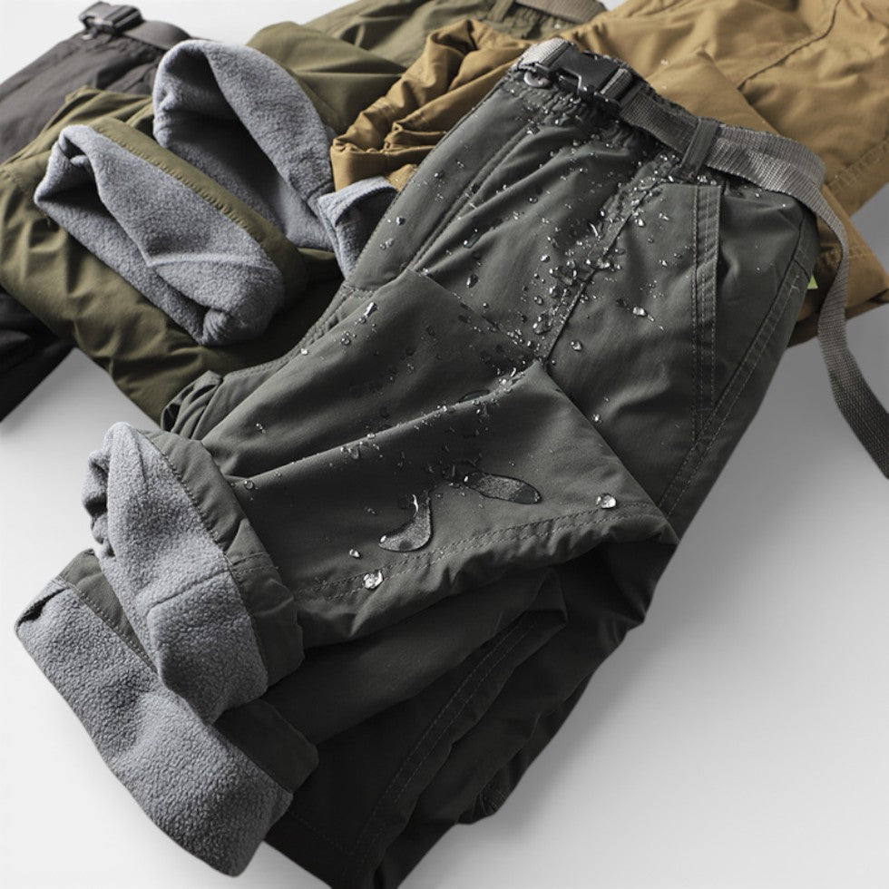 Herren Sporthose mit Fleecefutter und Seitentaschen