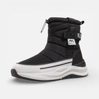 Gefütterte Winterstiefel Herren mit Profilsohle