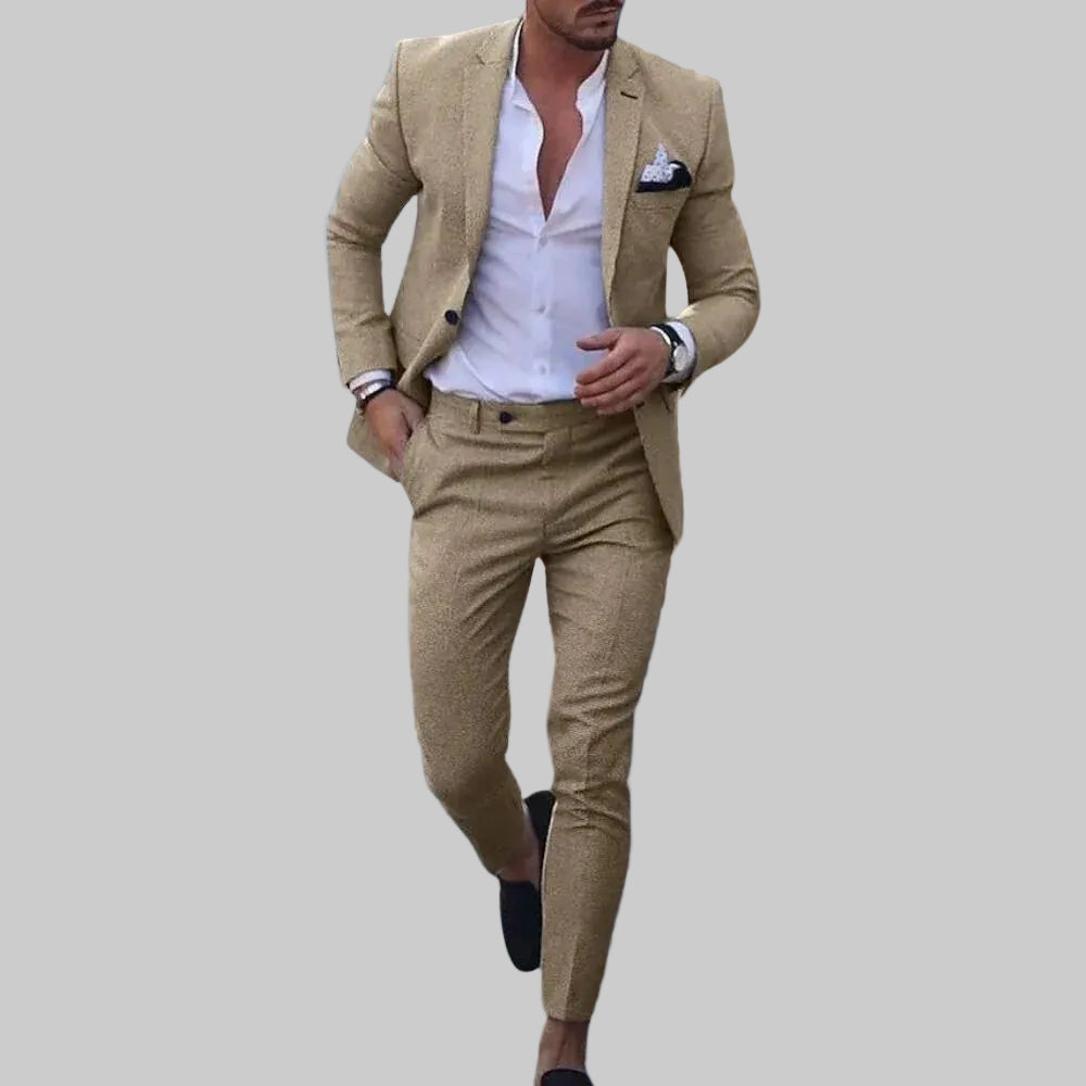 Slim-Fit-Herrenanzug für Hochzeitsgäste