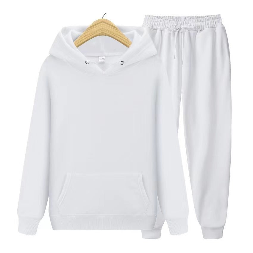 Unisex Hoodie- und Jogginghosen-Set mit weichem Material und lockerer Passform