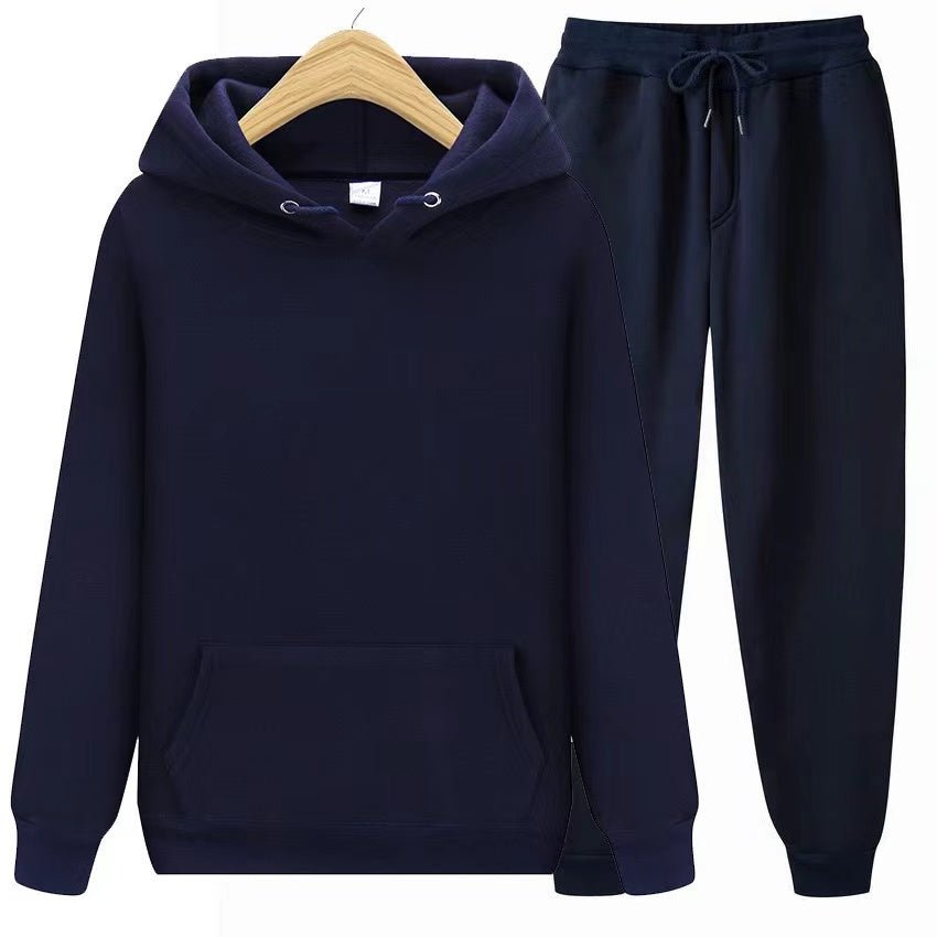 Unisex Hoodie- und Jogginghosen-Set mit weichem Material und lockerer Passform