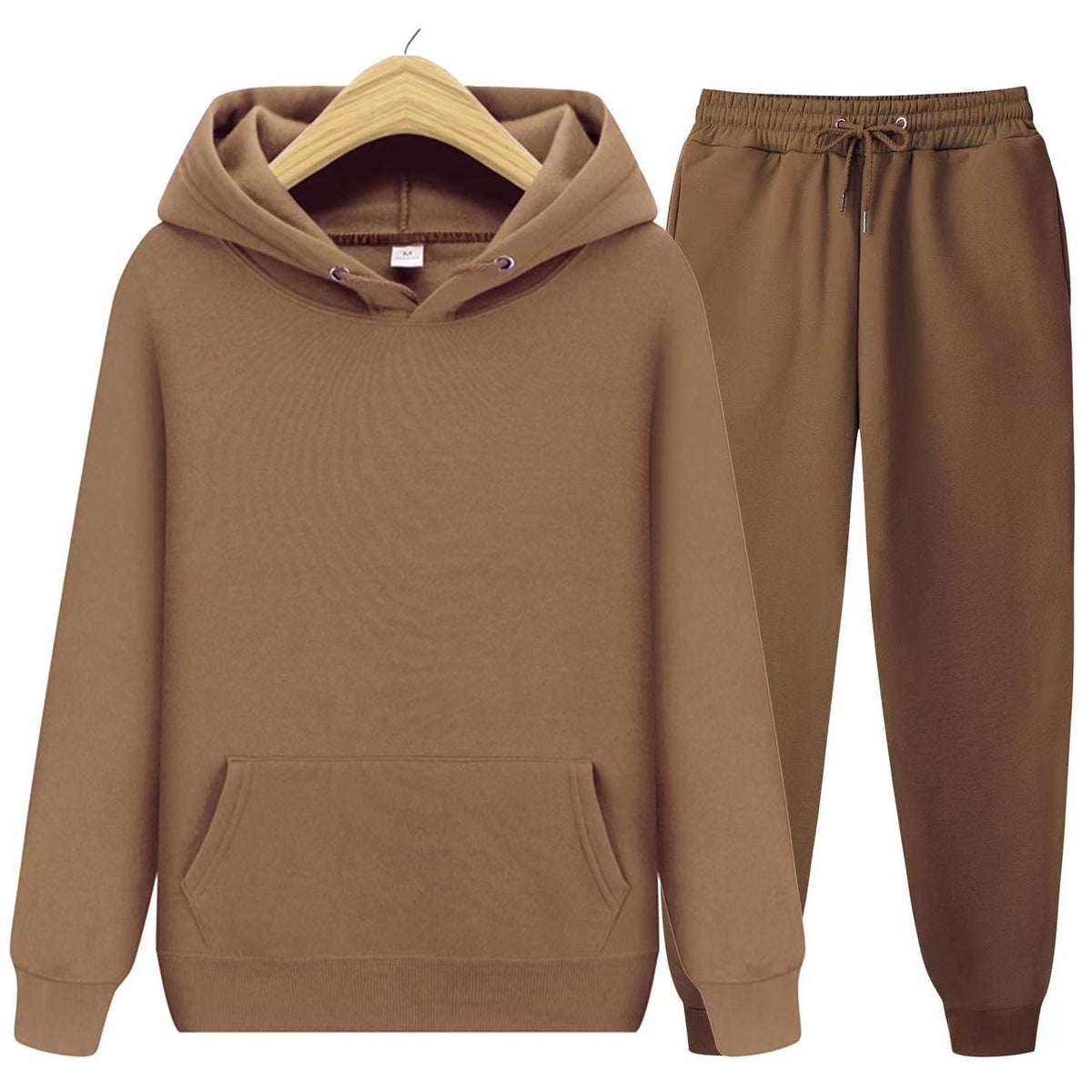 Unisex Hoodie- und Jogginghosen-Set mit weichem Material und lockerer Passform