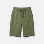 Shorts Locker Geschnitten Mit Taschen Tunnelzug Bund