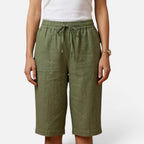 Shorts Locker Geschnitten Mit Taschen Tunnelzug Bund