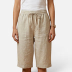 Shorts Locker Geschnitten Mit Taschen Tunnelzug Bund