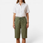 Shorts Locker Geschnitten Mit Taschen Tunnelzug Bund
