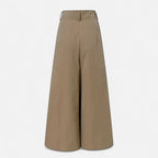 Weit geschnittene High Waist Hose für Damen