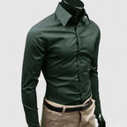 Slim Fit Businesshemd mit Stretchanteil