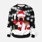 Weihnachtspullover Herren mit Festlichem Motiv