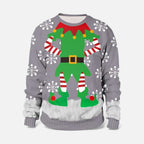 Weihnachtspullover Herren mit Festlichem Motiv