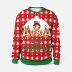 Weihnachtspullover Herren mit Festlichem Motiv