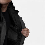 Herren Winter Steppjacke mit Kapuze