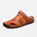 Herren Clogs mit Riemen und offenen Einsätzen