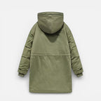 Herren Winterjacke mit Kapuze und warmem Innenfutter