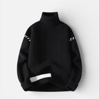 Herren Knitted Rollkragen Strickpullover