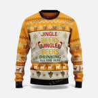 Weihnachtspullover Herren mit Humorvollem Partyprint