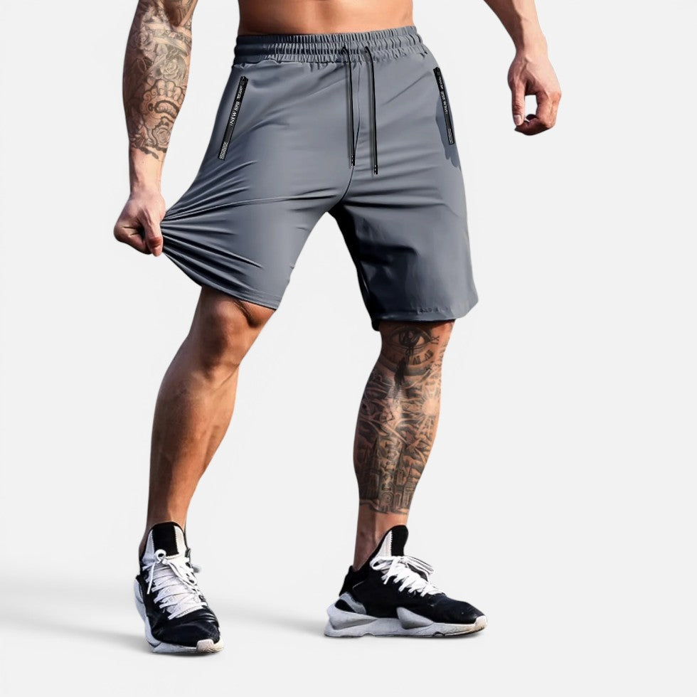 Sportshorts Elastisch Schnelltrocknend Kordelzug Uni