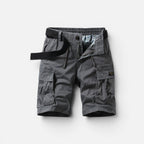 Herren Cargo Shorts mit Taschen und elastischem Bund