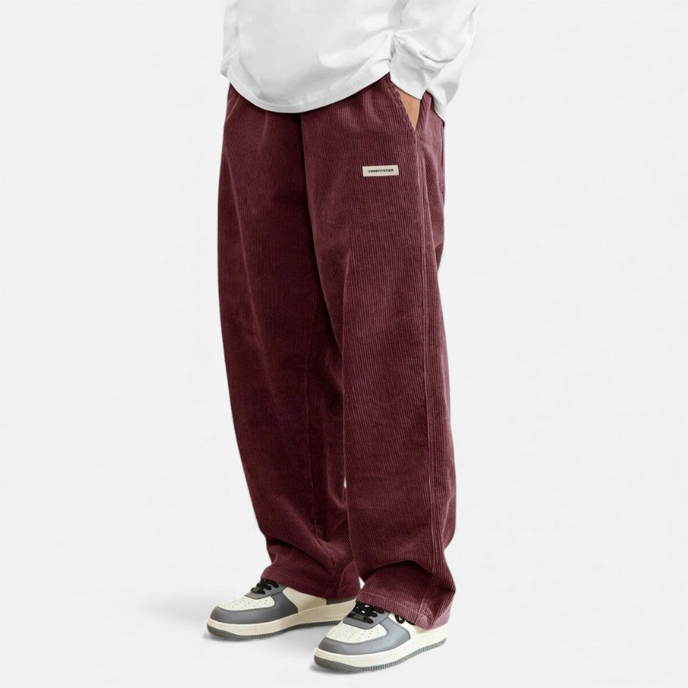 Cordhose Herren mit weiter Passform