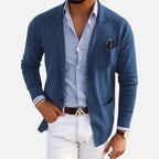 Herren Strickblazer mit Casual Passform