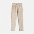 Herren Regular Fit Leinenhose Old Money Stil Hose