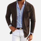 Herren Strickblazer mit Casual Passform