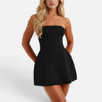 Damen Bandeau Minikleid figurbetont