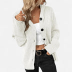 Strickjacke mit Knopfleiste