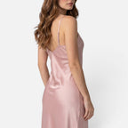 Silk Luxury Nightgown Schlafkleid mit Spaghettiträgern