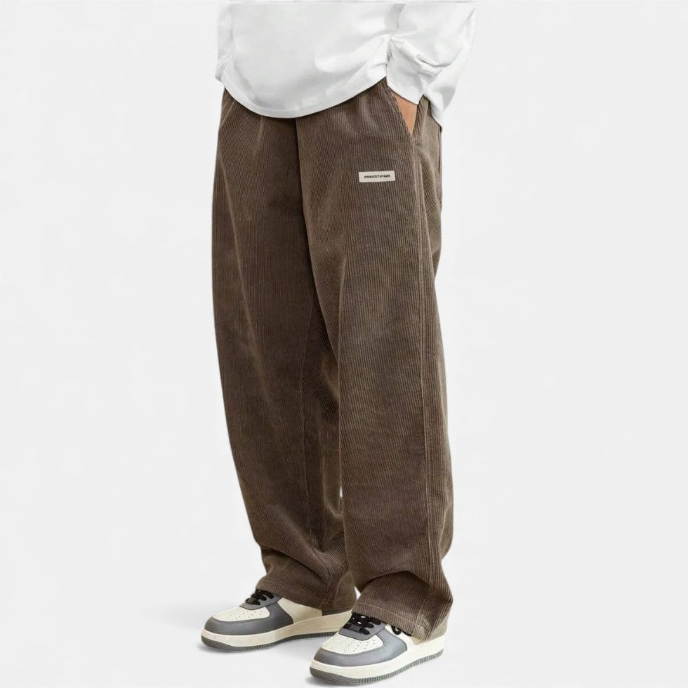 Cordhose Herren mit weiter Passform