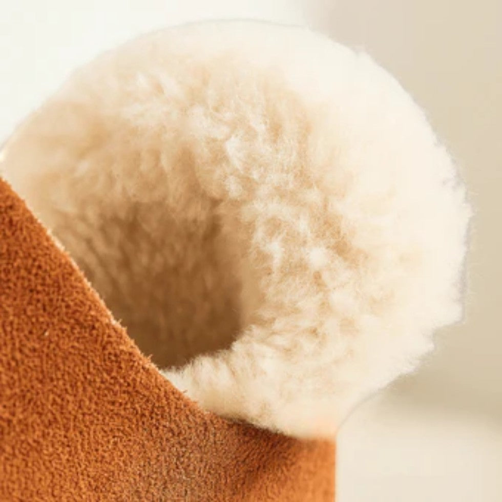 Damen Warmgefütterte Schuhe mit Weicher Sohle