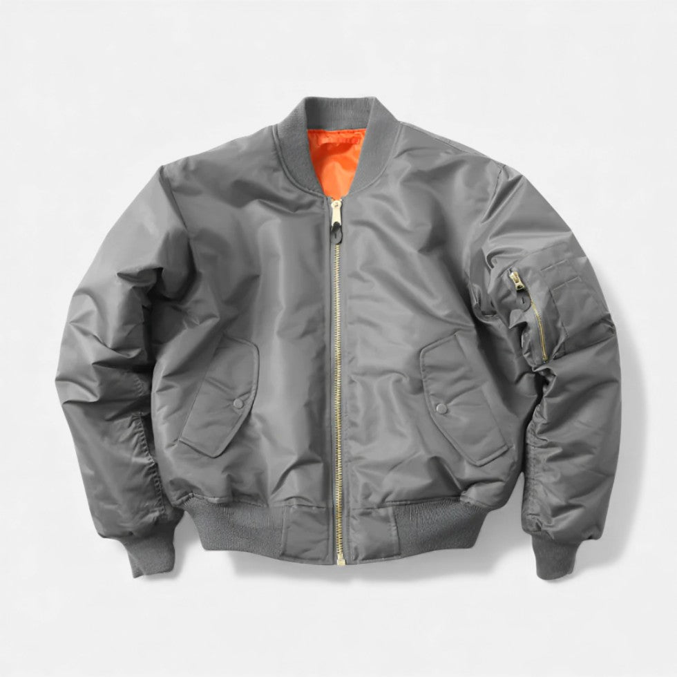 Unisex Bomberjacke mit klassischem Blouson Schnitt