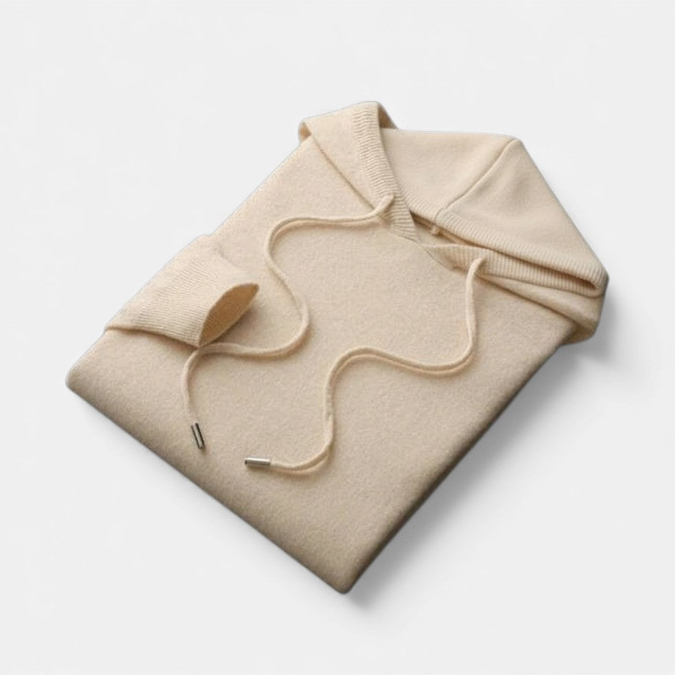 Damen Kaschmir Kapuzenpullover