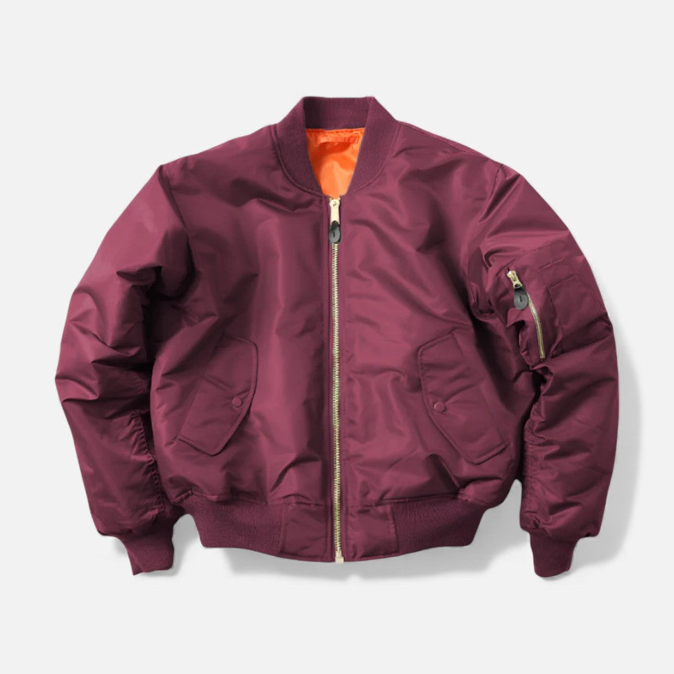 Unisex Bomberjacke mit klassischem Blouson Schnitt