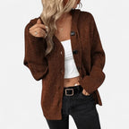 Strickjacke mit Knopfleiste