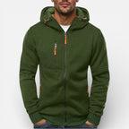 Herren Trainingsanzug mit Kapuzenjacke und Jogginghose