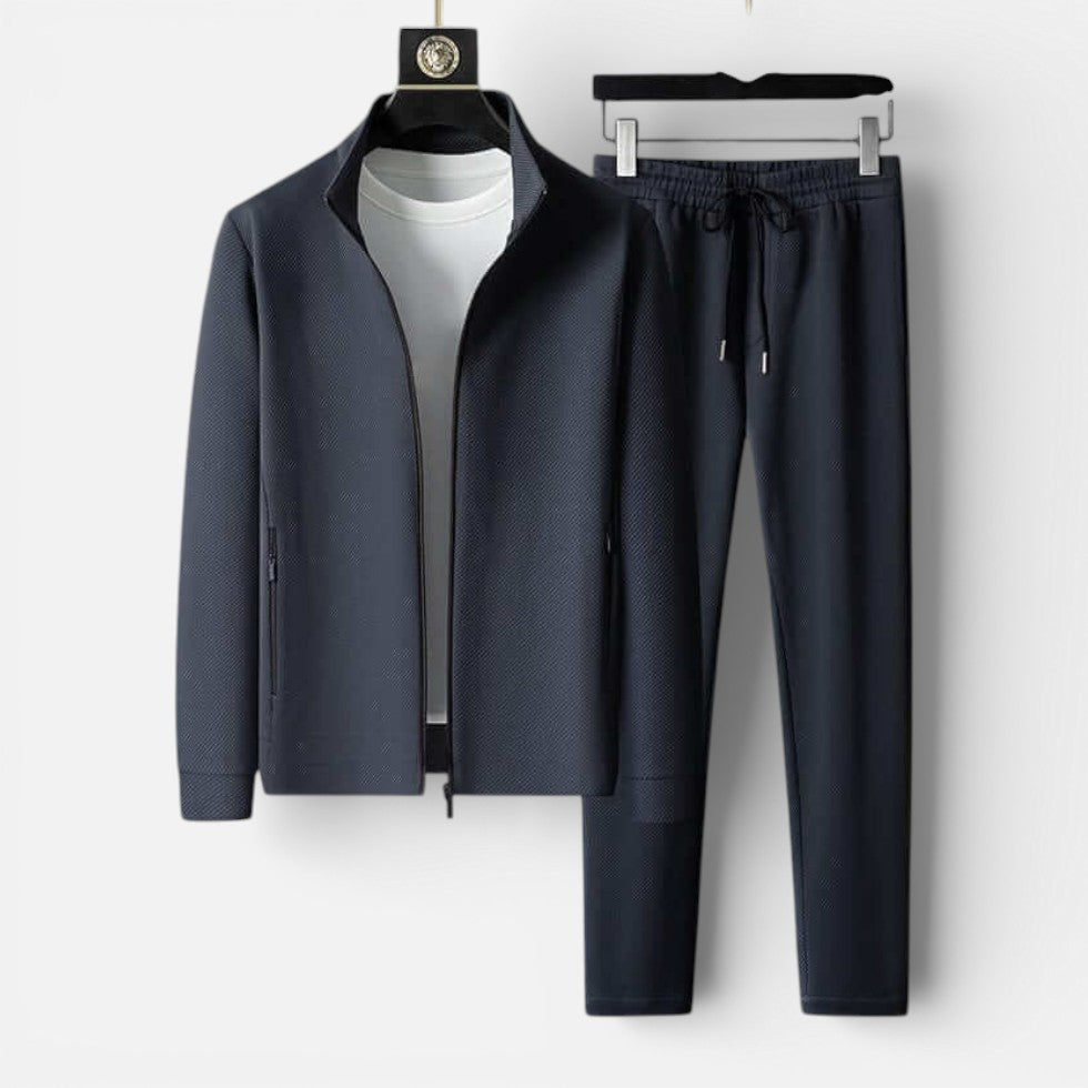 Herren Trainingsanzug mit Reißverschlussjacke und Hose