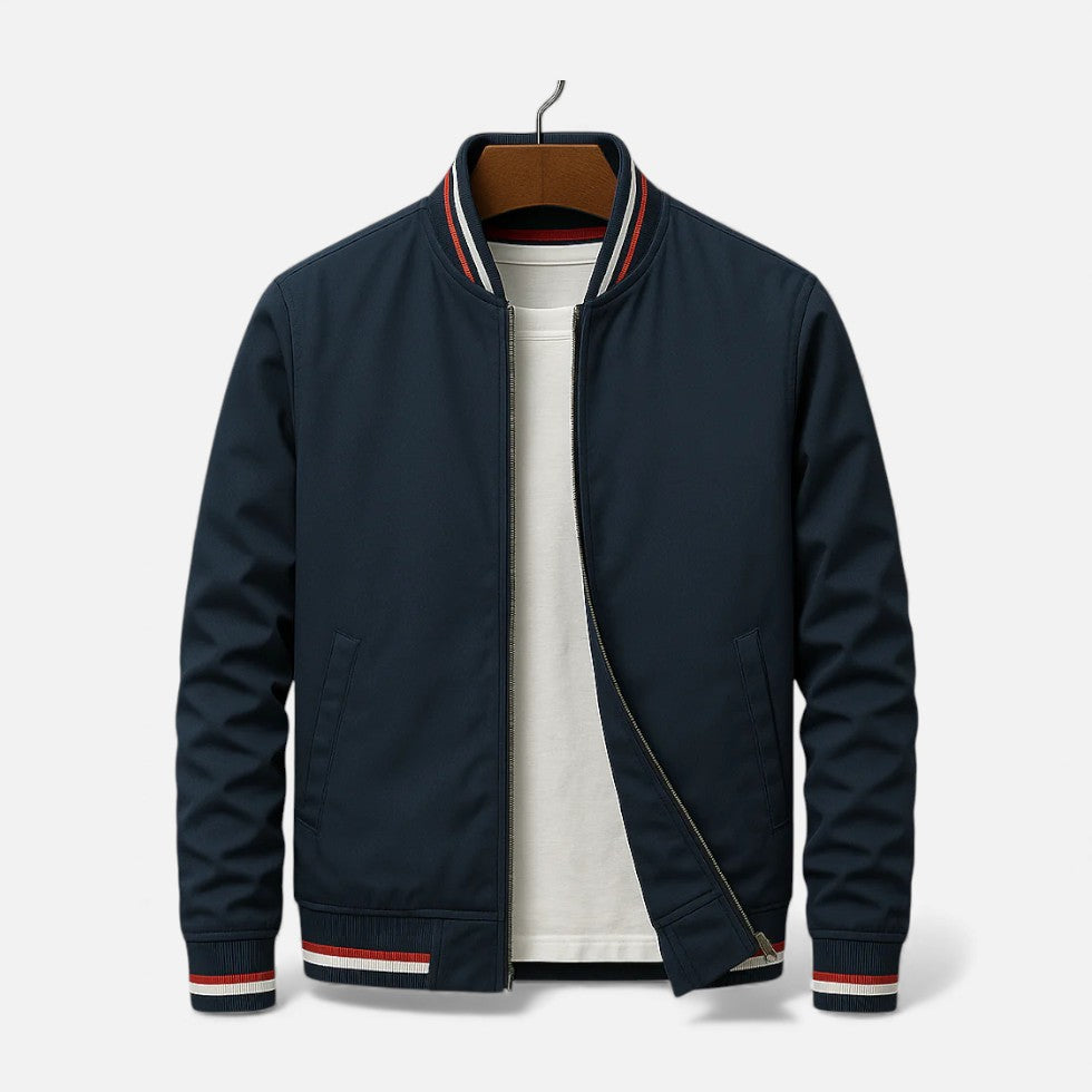 Herren Bomberjacke mit Stehkragen