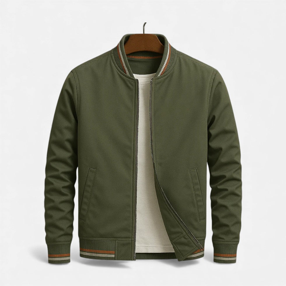 Herren Bomberjacke mit Stehkragen