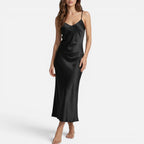 Silk Luxury Nightgown Schlafkleid mit Spaghettiträgern