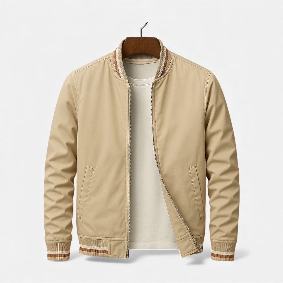 Herren Bomberjacke mit Stehkragen