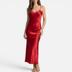 Silk Luxury Nightgown Schlafkleid mit Spaghettiträgern