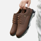 Golfsko til herrer, spikeless, snørebånd