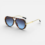 Herren Sonnenbrille im Pilotenstil mit Metallrahmen