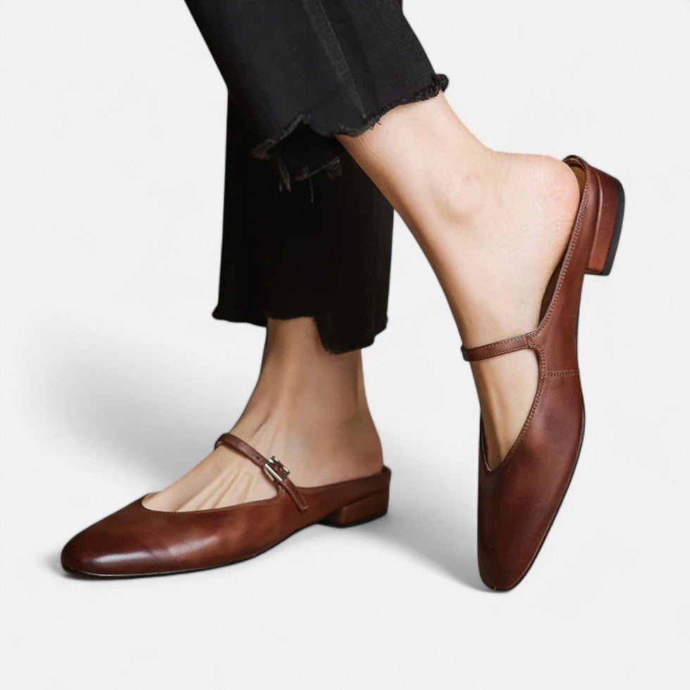 Elegante Mules mit Blockabsatz für Damen