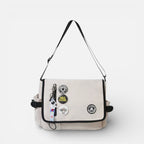 Umhängetasche mit Überschlag und verstellbarem Schultergurt