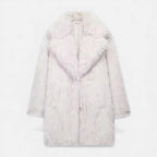 Kunstpelz Mantel für Damen