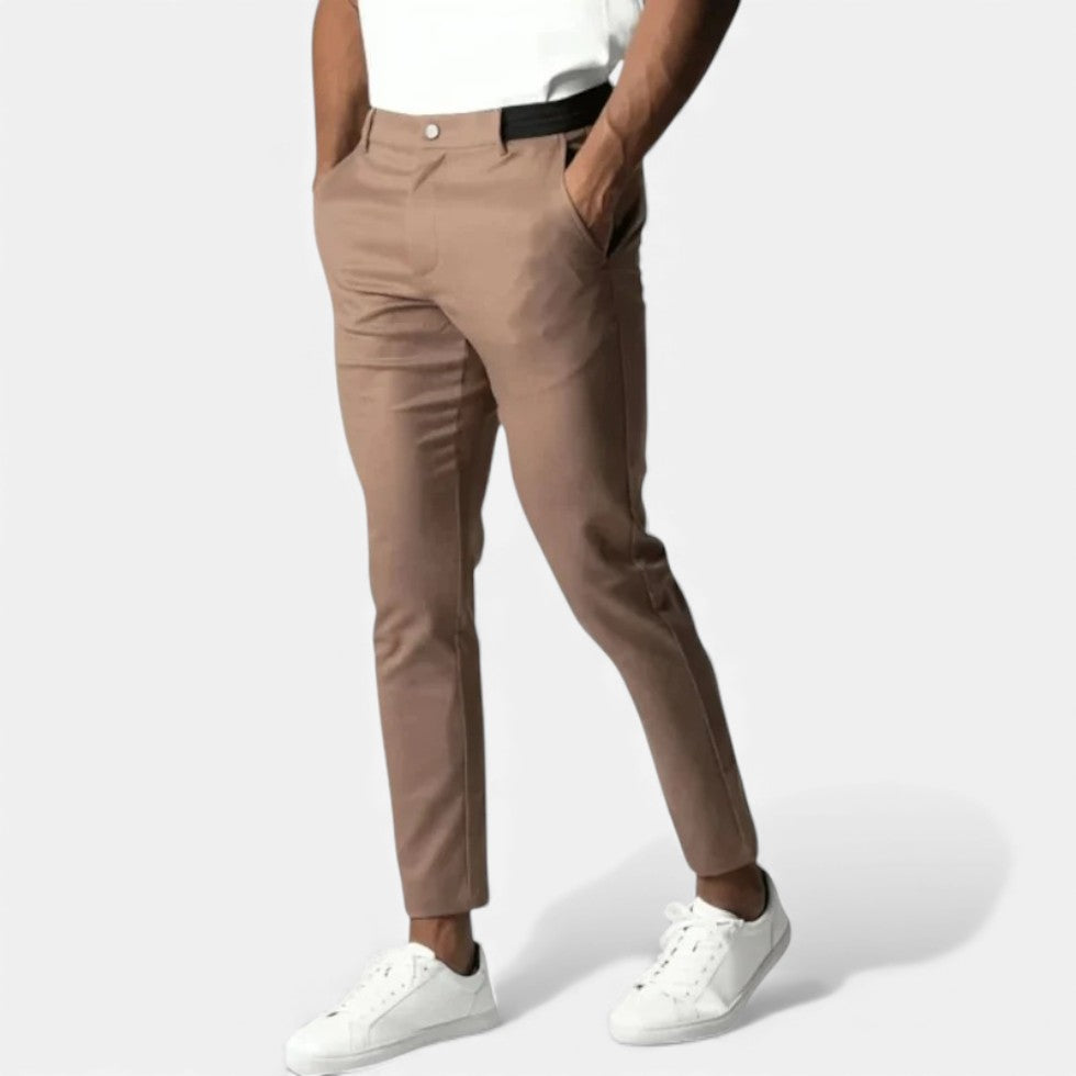 Slim Fit Stoffhose Herren