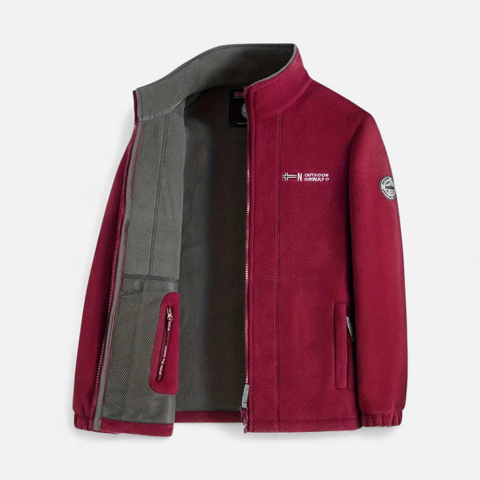 Fleecejacke Herren mit Weichem Innenfutter