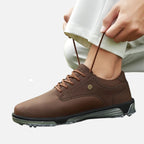 Golfsko til herrer, spikeless, snørebånd